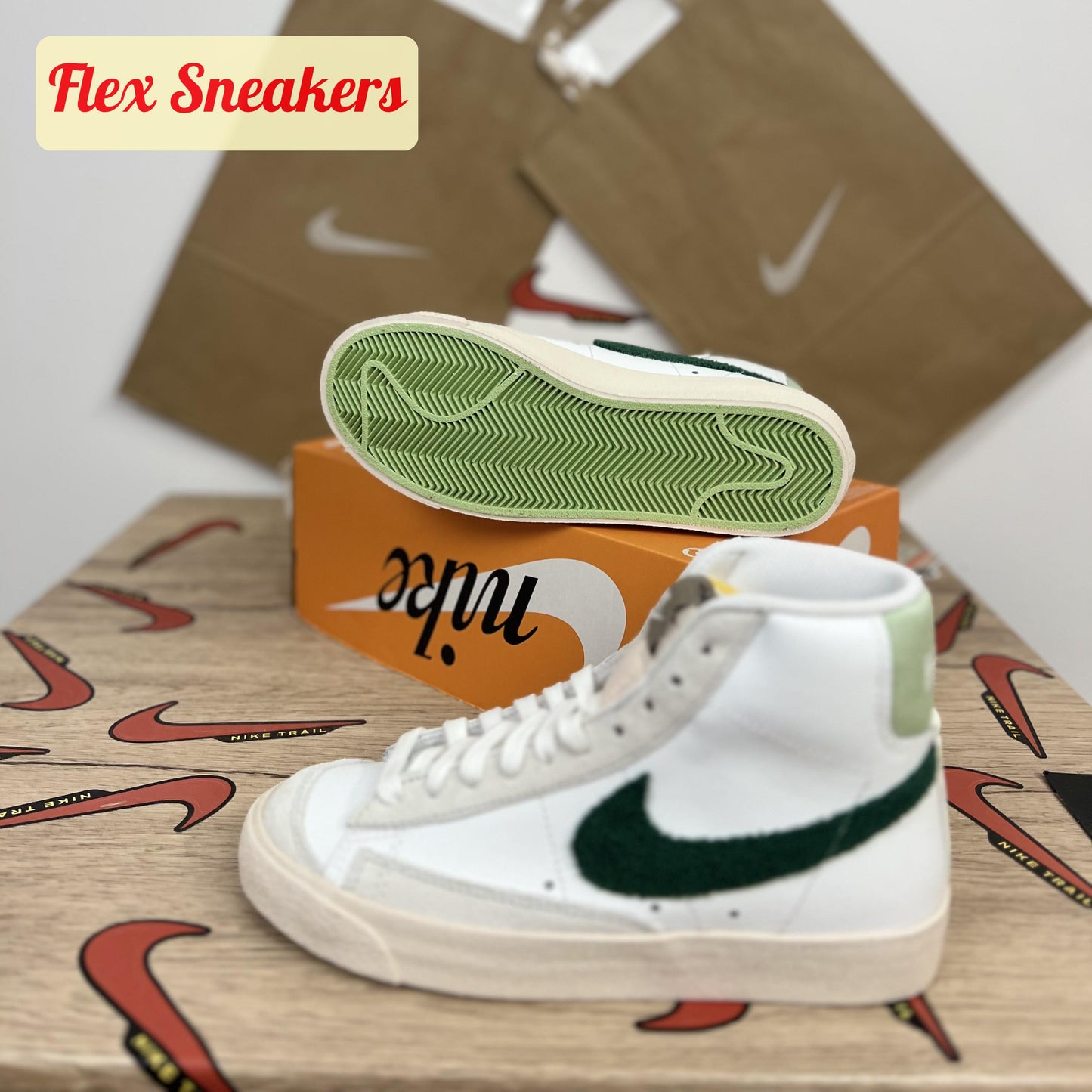 W Blazer Mid '77 Vintage Summit-White
