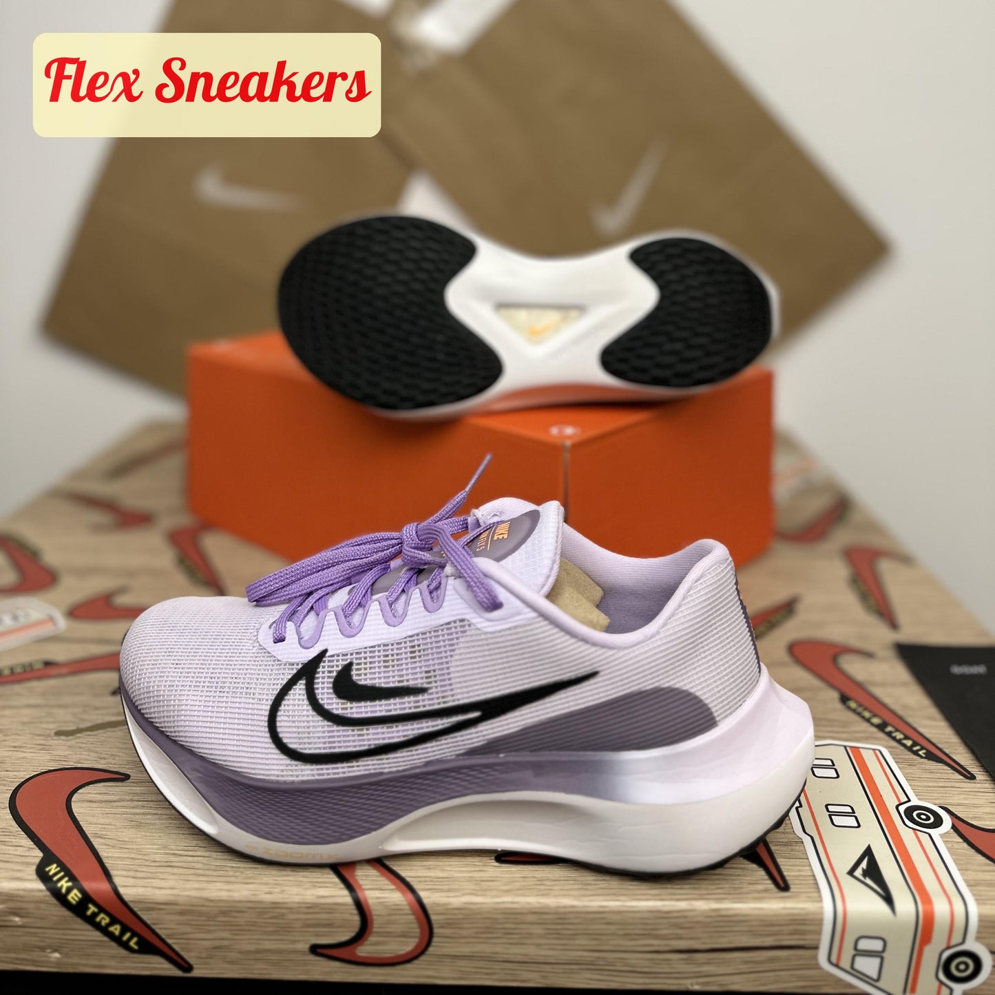 Zoom Fly 5 Barely-Grape