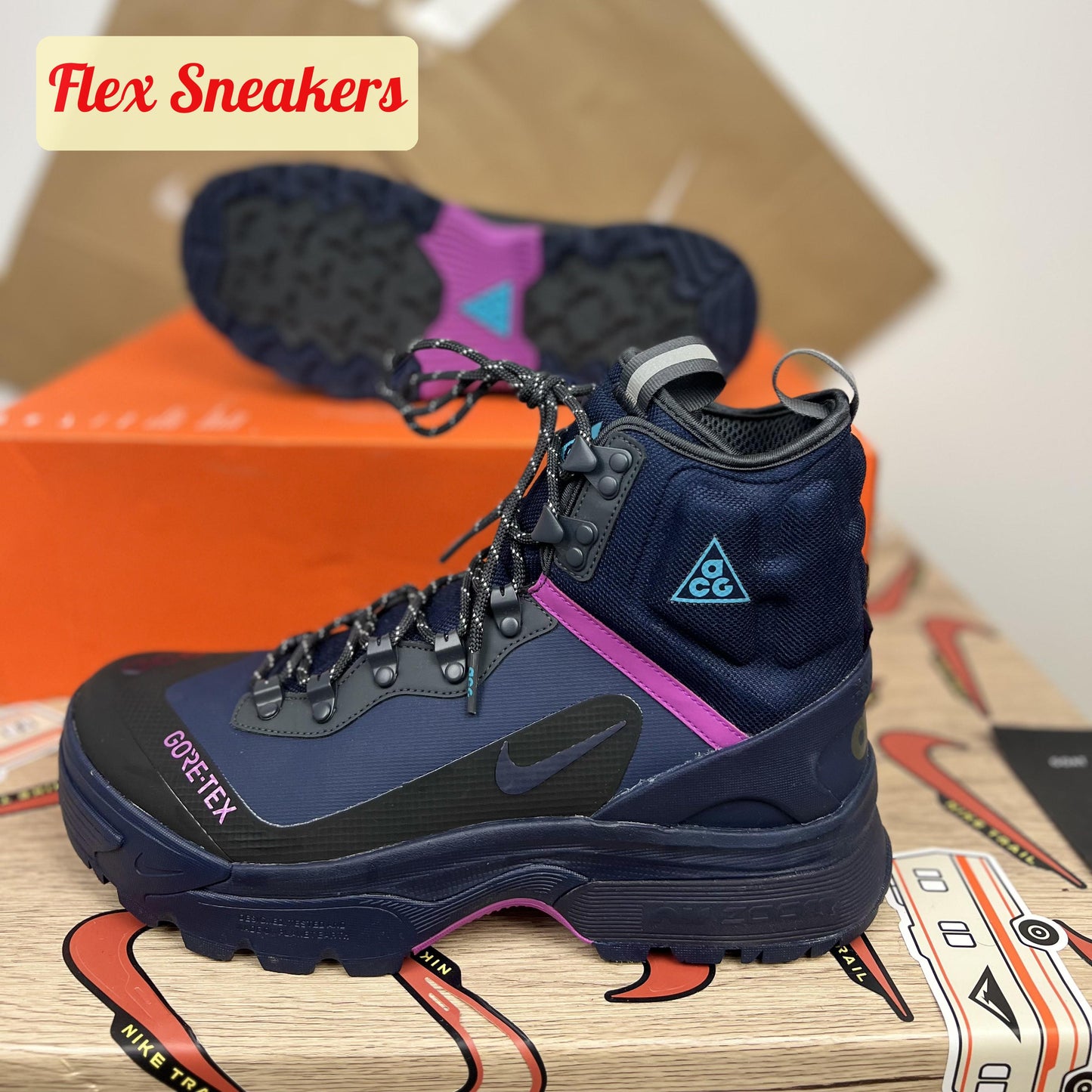 ACG Zoom Gaiadome Gore-Tex Obsidian/Nebula