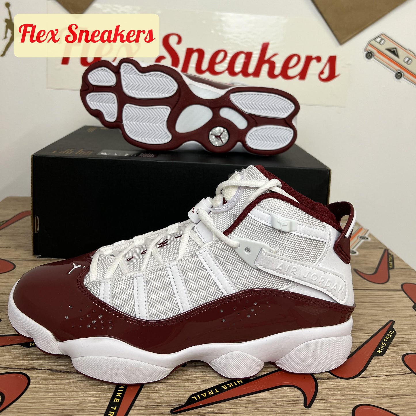 Jordan 6 Rings Team-Red