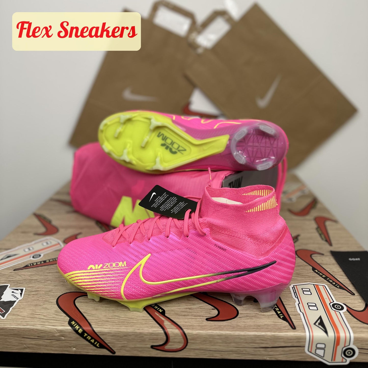 Zoom Superfly 9 Elite FG Pink
