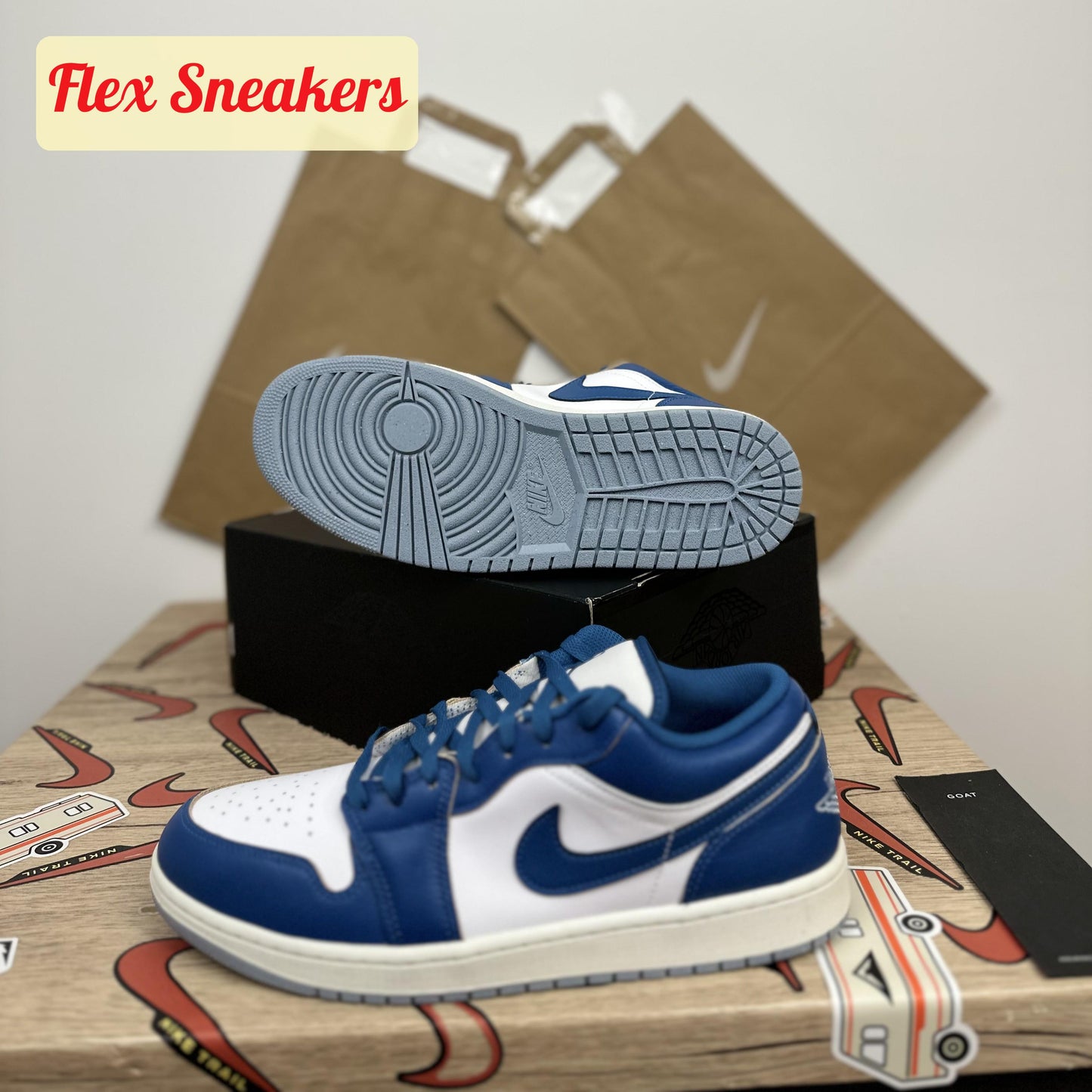 Air Jordan 1 Low SE Industrial-Blue