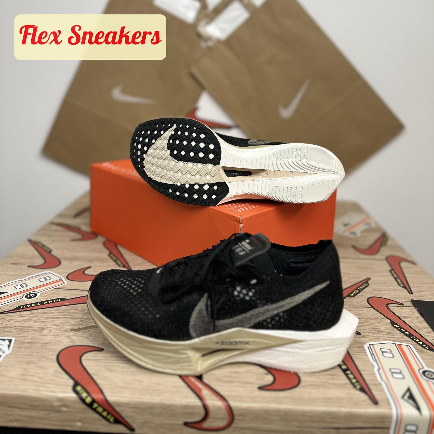 ZoomX Vaporfly Next% 3 Black/Metallic-Gold