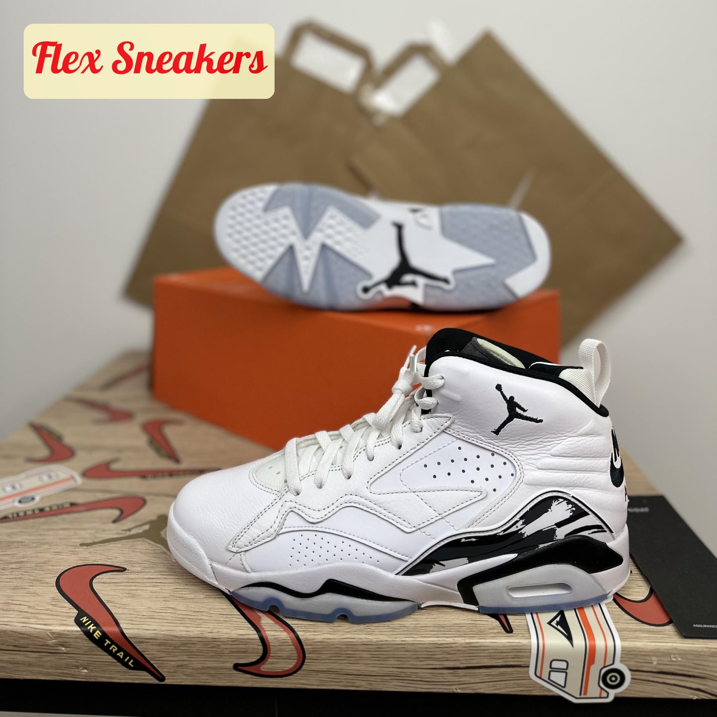 Jordan MVP White/Black-Off