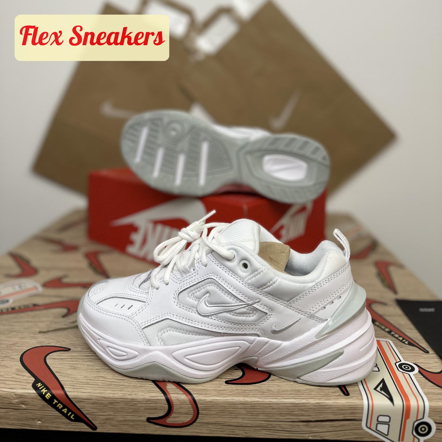 Nike M2K Tekno Pure-Platinum