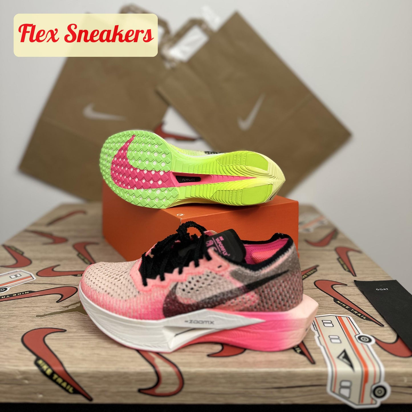 ZoomX Vaporfly Next% 3 FK Luminous-Green