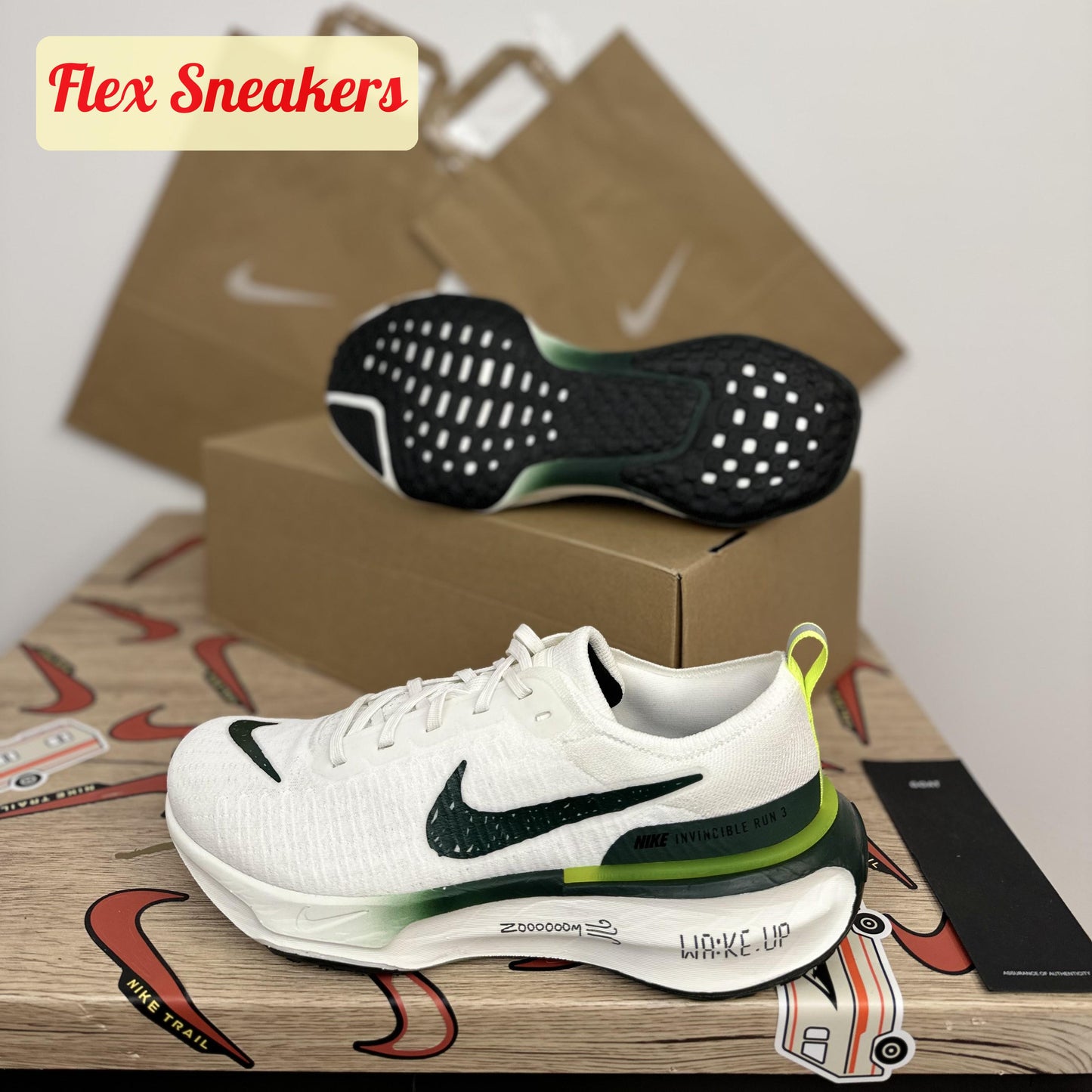 ZoomX Invincible Run FK3 Pro-Green