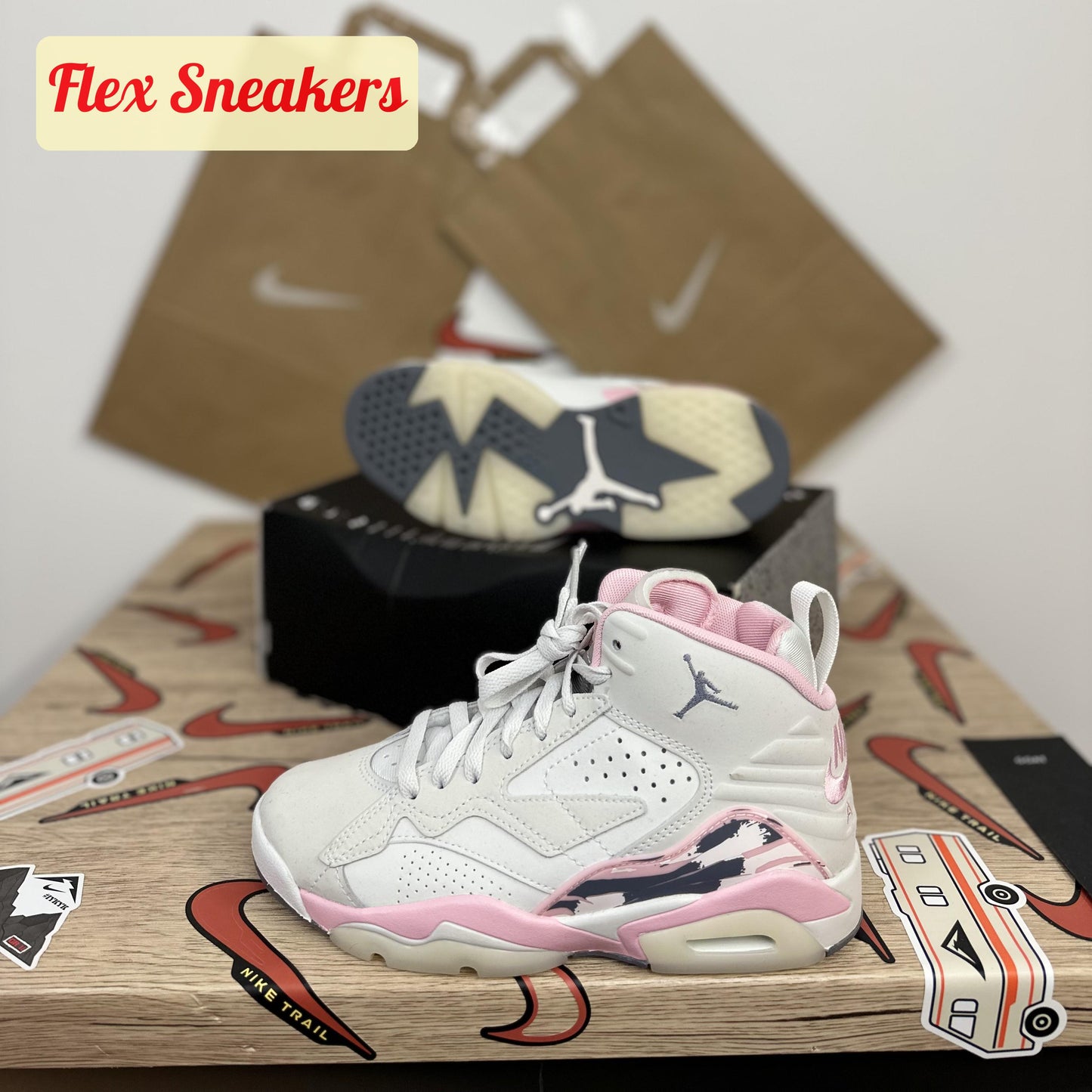 W Jordan MVP White/Cool-Grey