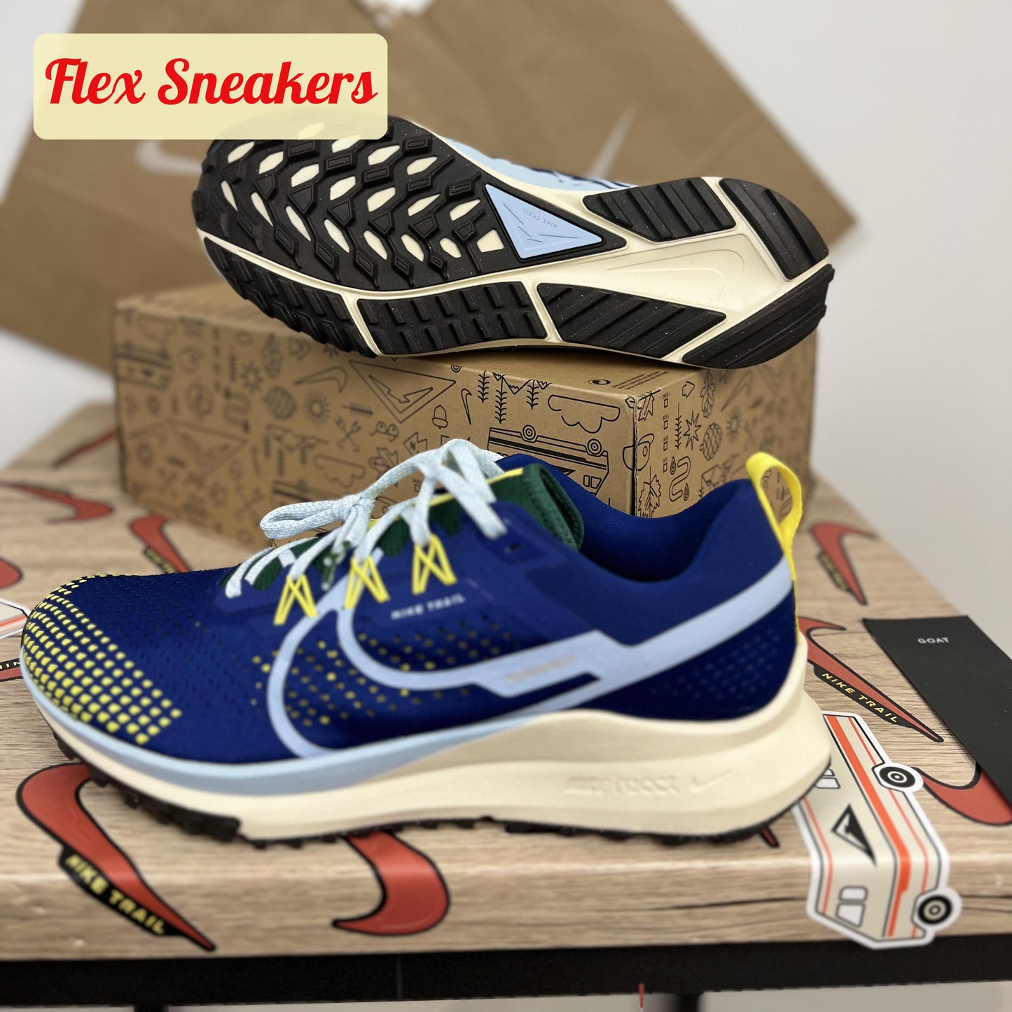 React Pegasus Trail 4 Deep-Royal-Blue