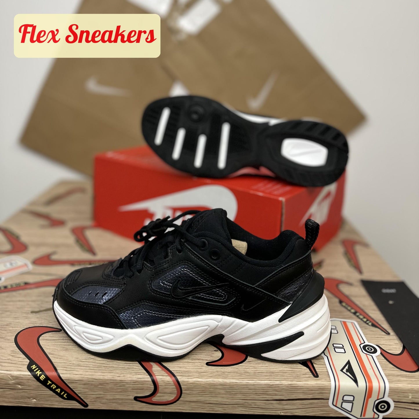 Nike M2K Tekno ESS Black