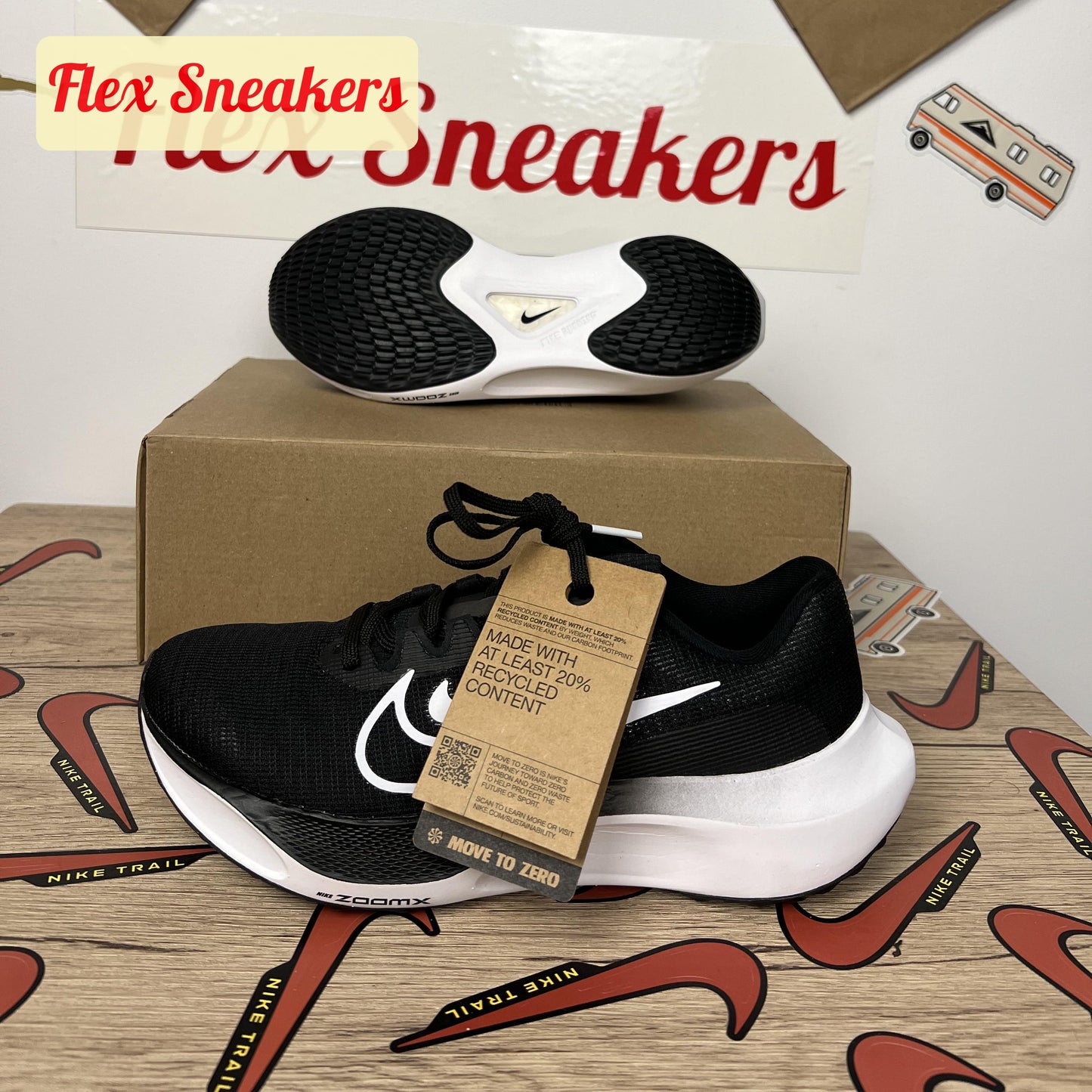 Zoom Fly 5 Black/White