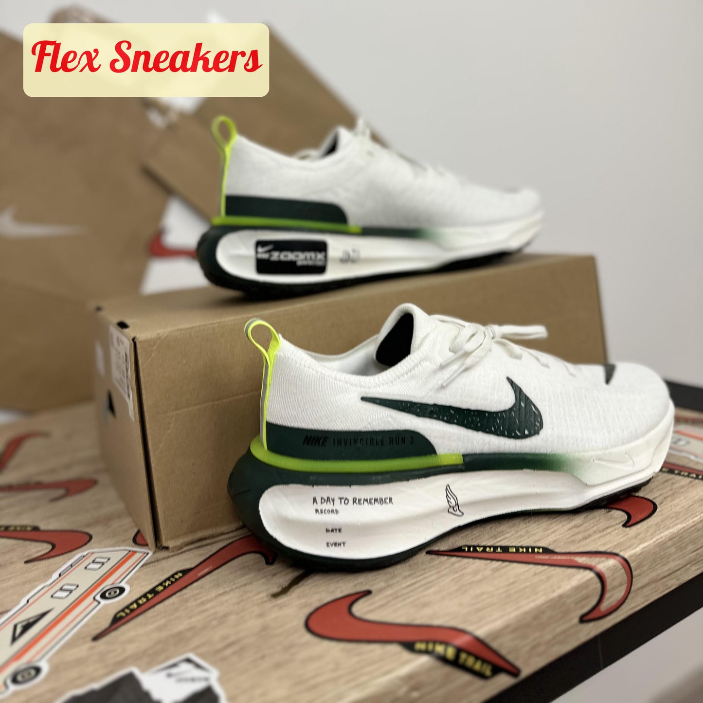 ZoomX Invincible Run FK3 Pro-Green