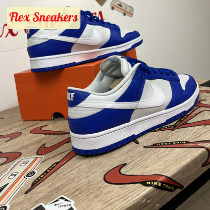Dunk Low White/Racer-Blue