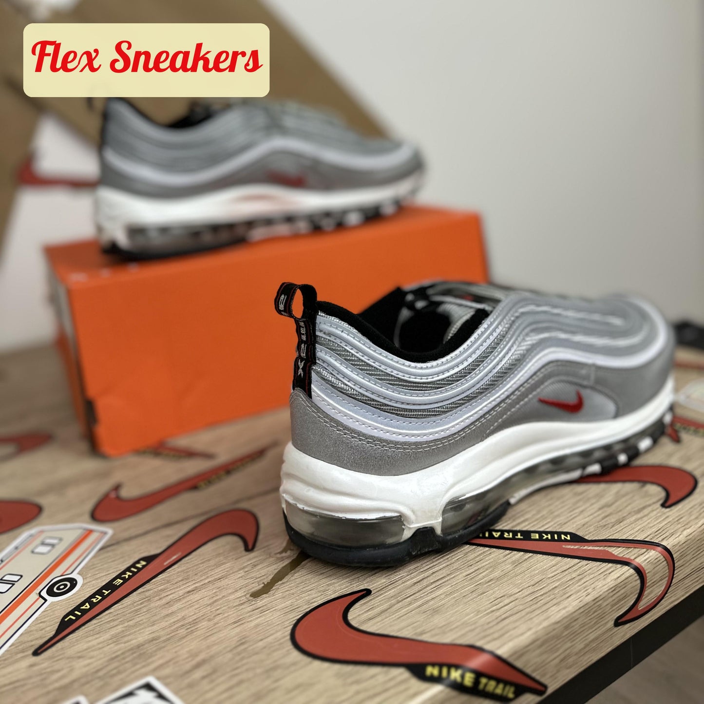 Air Max 97 OG Metallic-Silver/Red