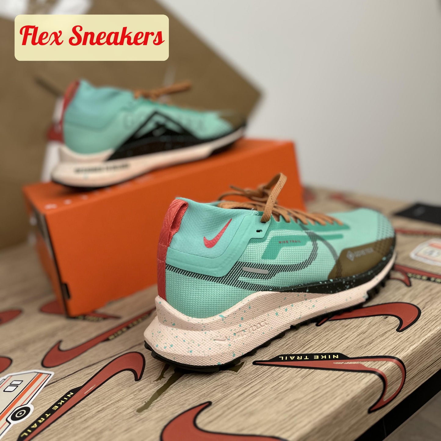 React Pegasus Trail 4 GTX Emerald