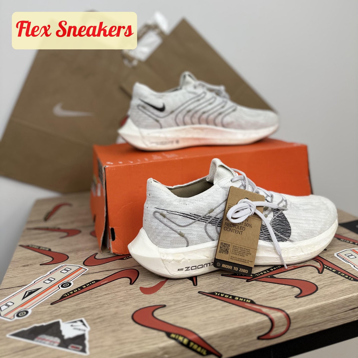 Pegasus Turbo Next Nature White/Iron-Grey