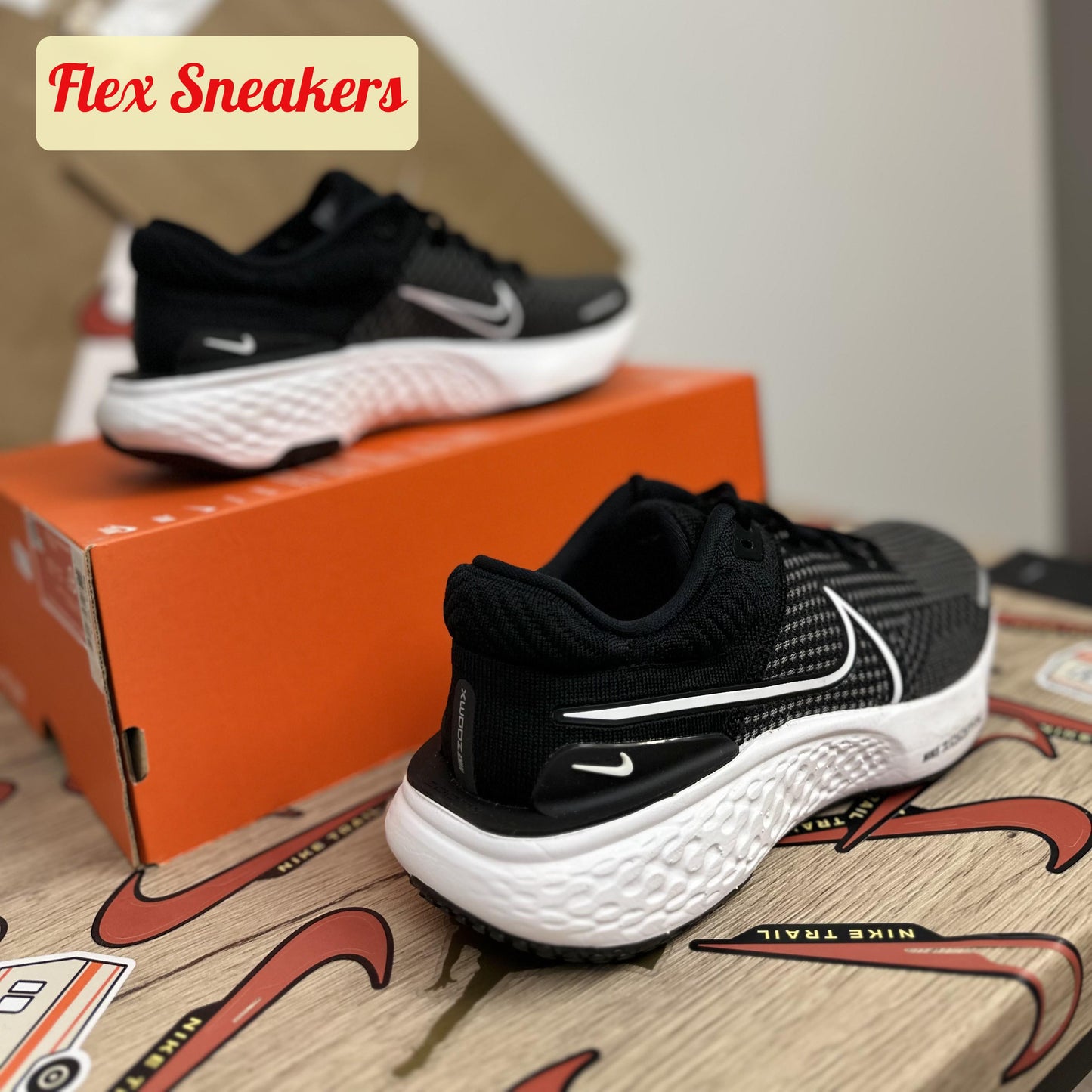 ZoomX Invincible Run FK 2 Black/White
