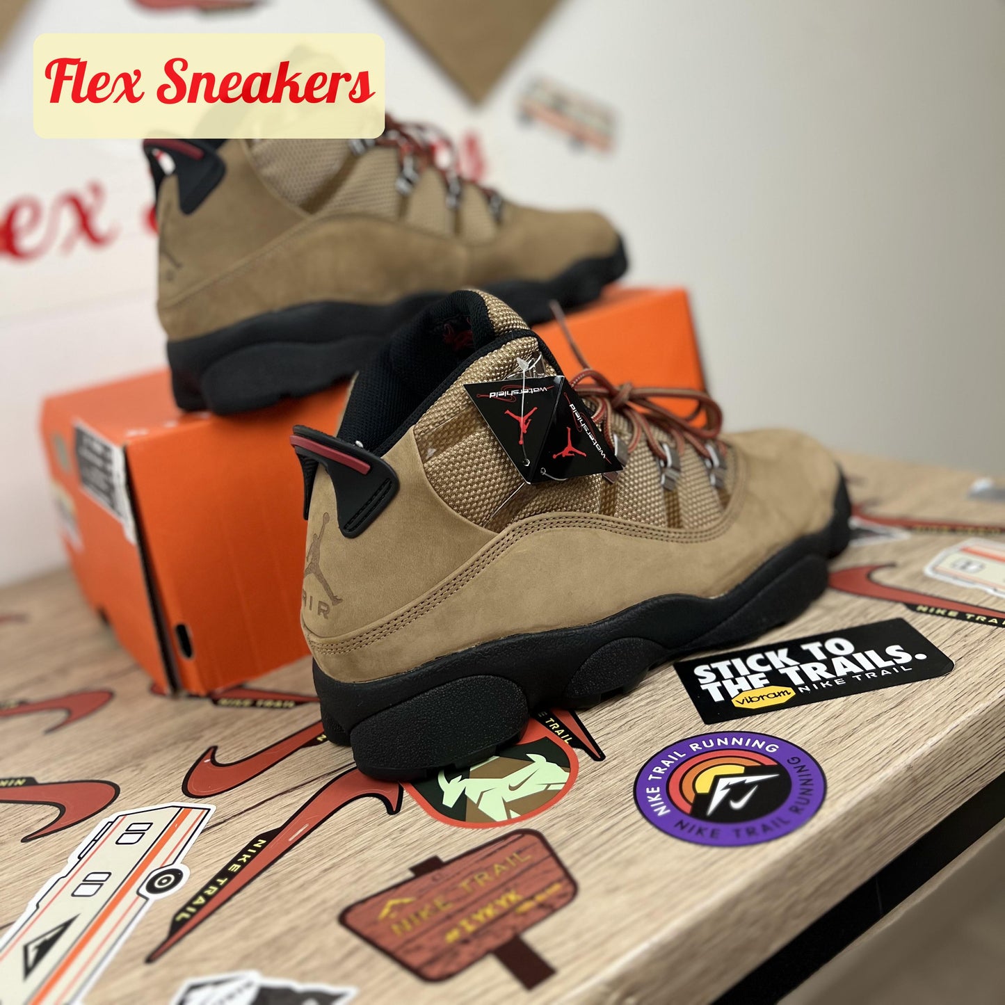 Jordan Winterized 6 Rings Brown