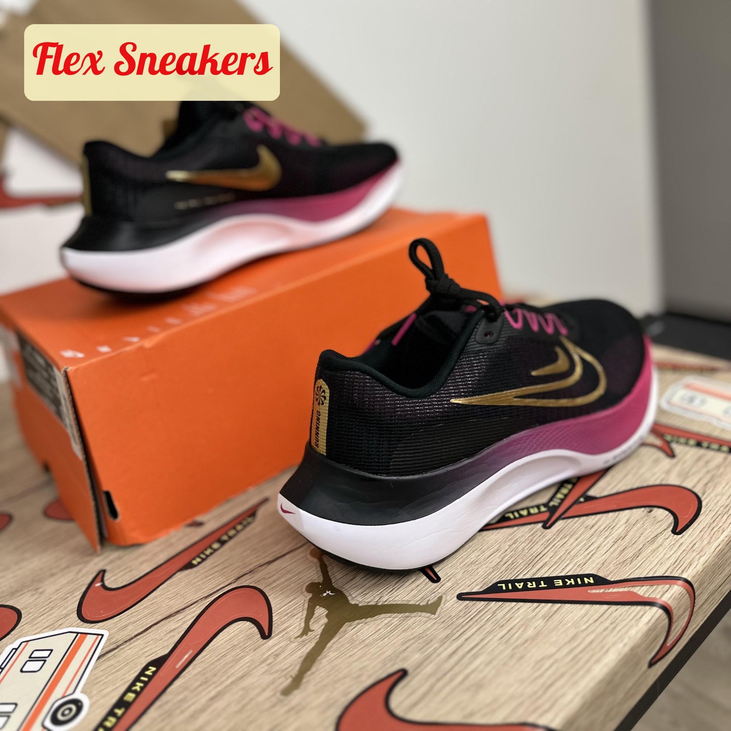 Zoom Fly 5 Black/Metallic-Gold