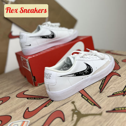 Blazer Low '77 GS White/Black