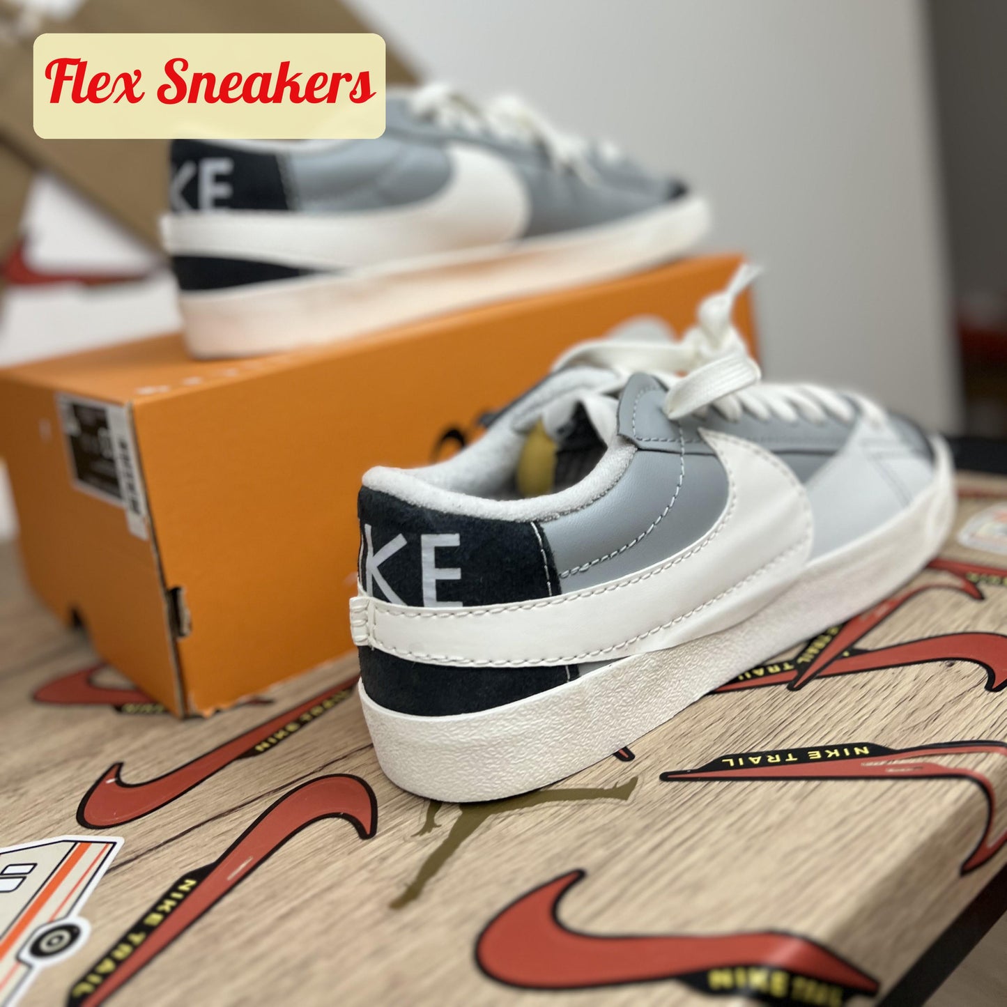 Blazer Low '77 Jumbo SE Smoke-Grey