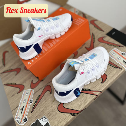 W Free Metcon 5 White/Blue