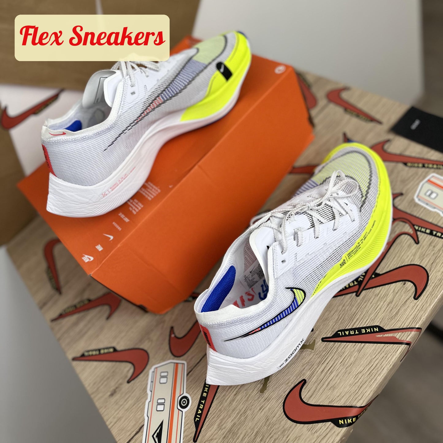 ZoomX Vaporfly Next% 2 White/Yellow