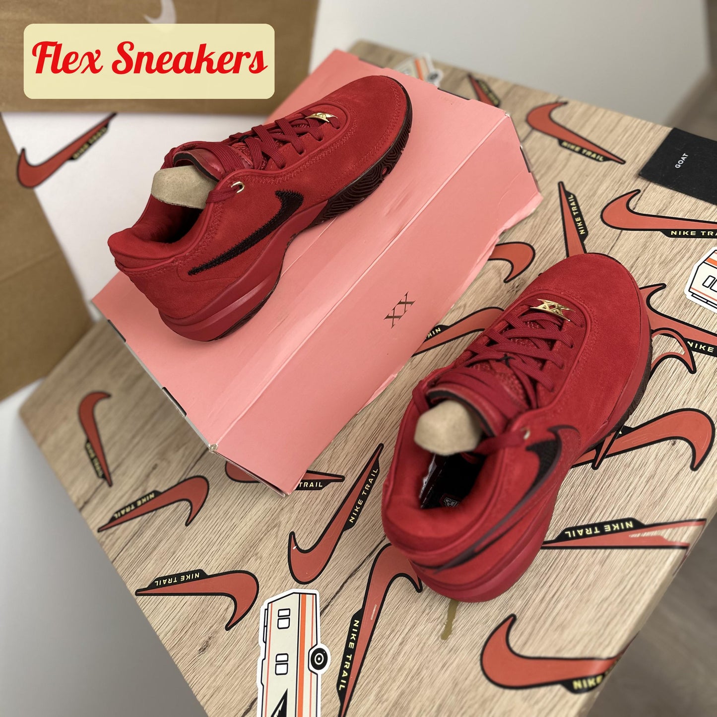 LeBron XX University-Red