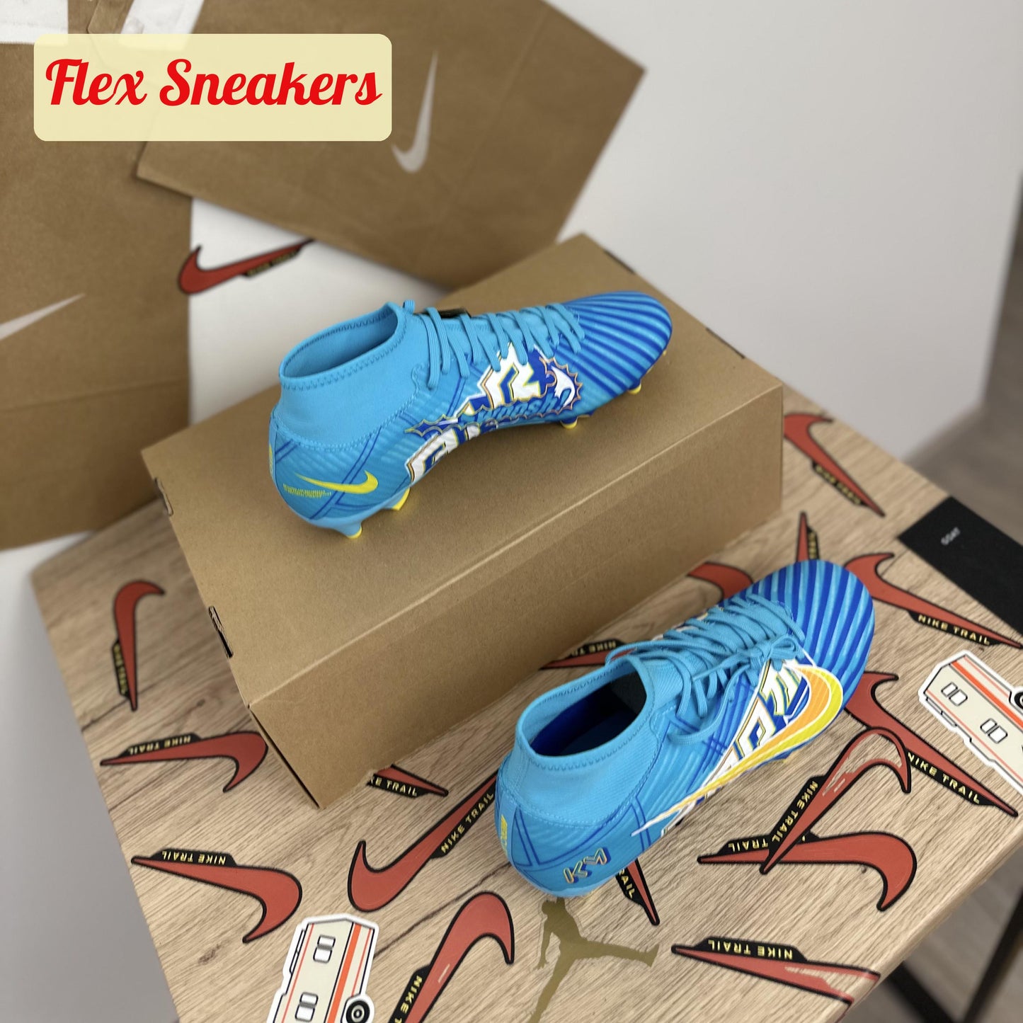 Zoom Superfly 9 Academy KM FG/MG Baltic/Blue