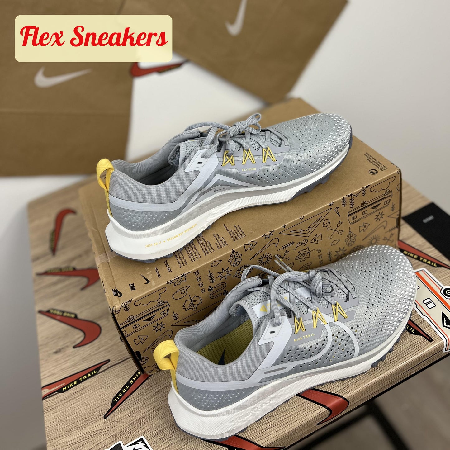 React Pegasus Trail 4 Wolf-Grey