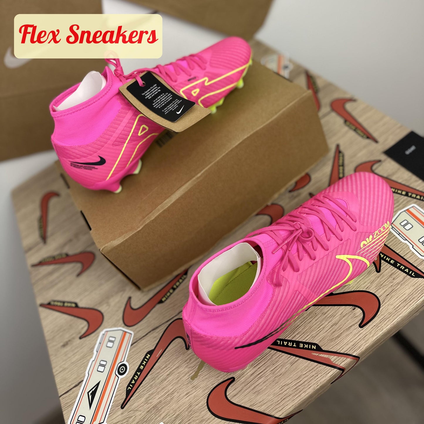 Zoom Superfly 9 Academy FG/MG Pink