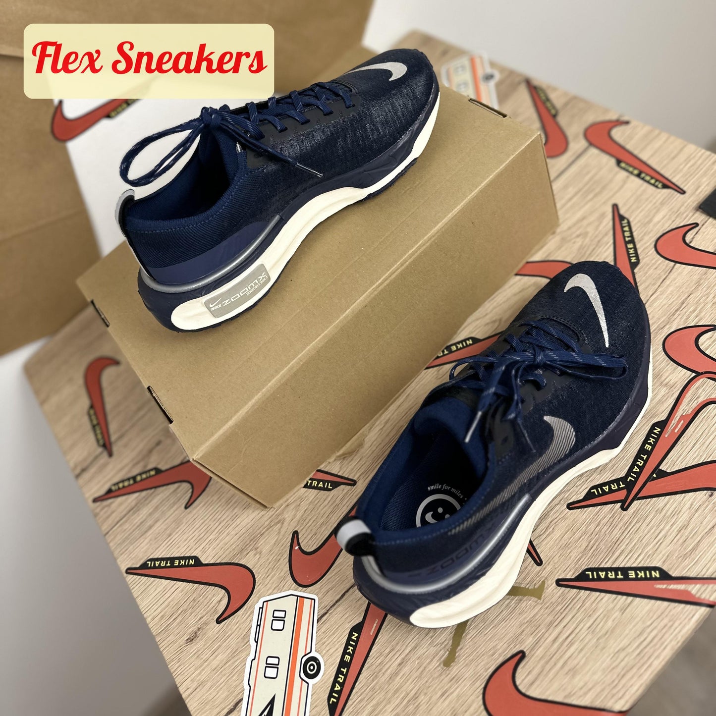 ZoomX Invincible Run FK 3 College-Navy