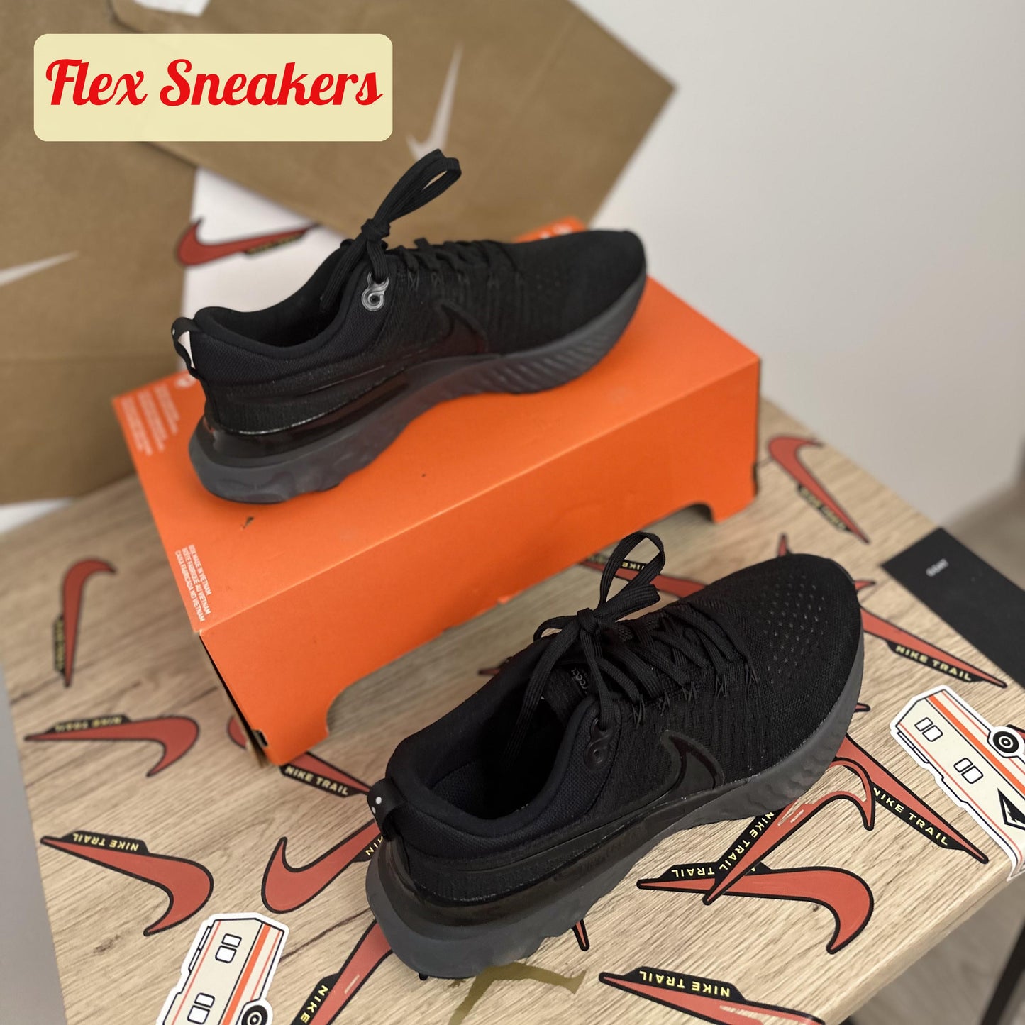 React Infinity Run FK 2 Black/Iron-Grey