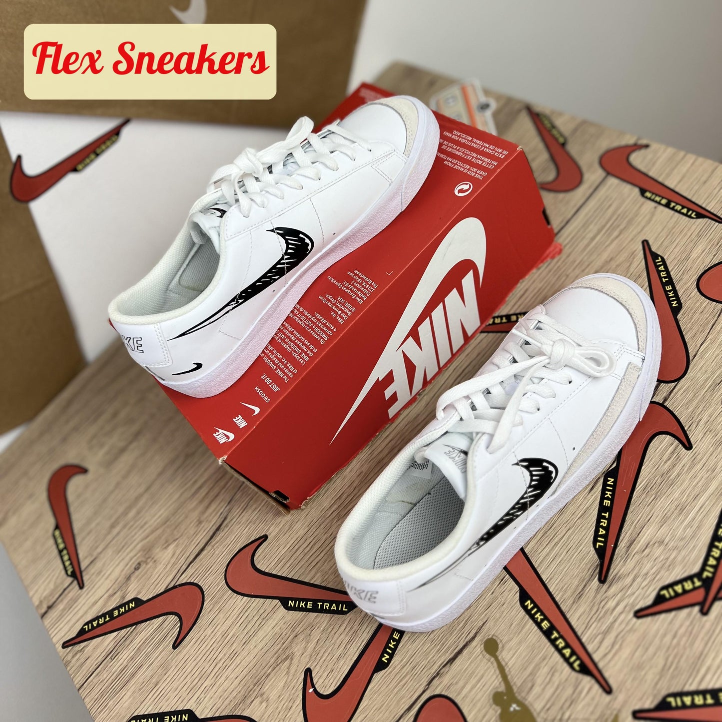 Blazer Low '77 GS White/Black