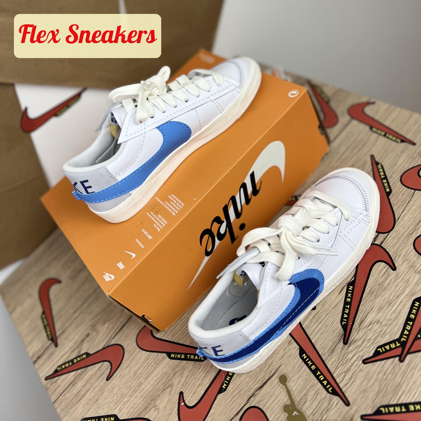 Blazer Low '77 Jumbo White/University-Blue