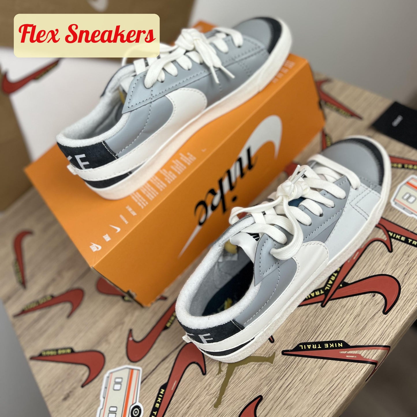 Blazer Low '77 Jumbo SE Smoke-Grey