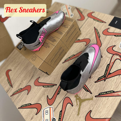 JR Zoom Superfly 9 Academy XXV FG/MG Silver/Pink