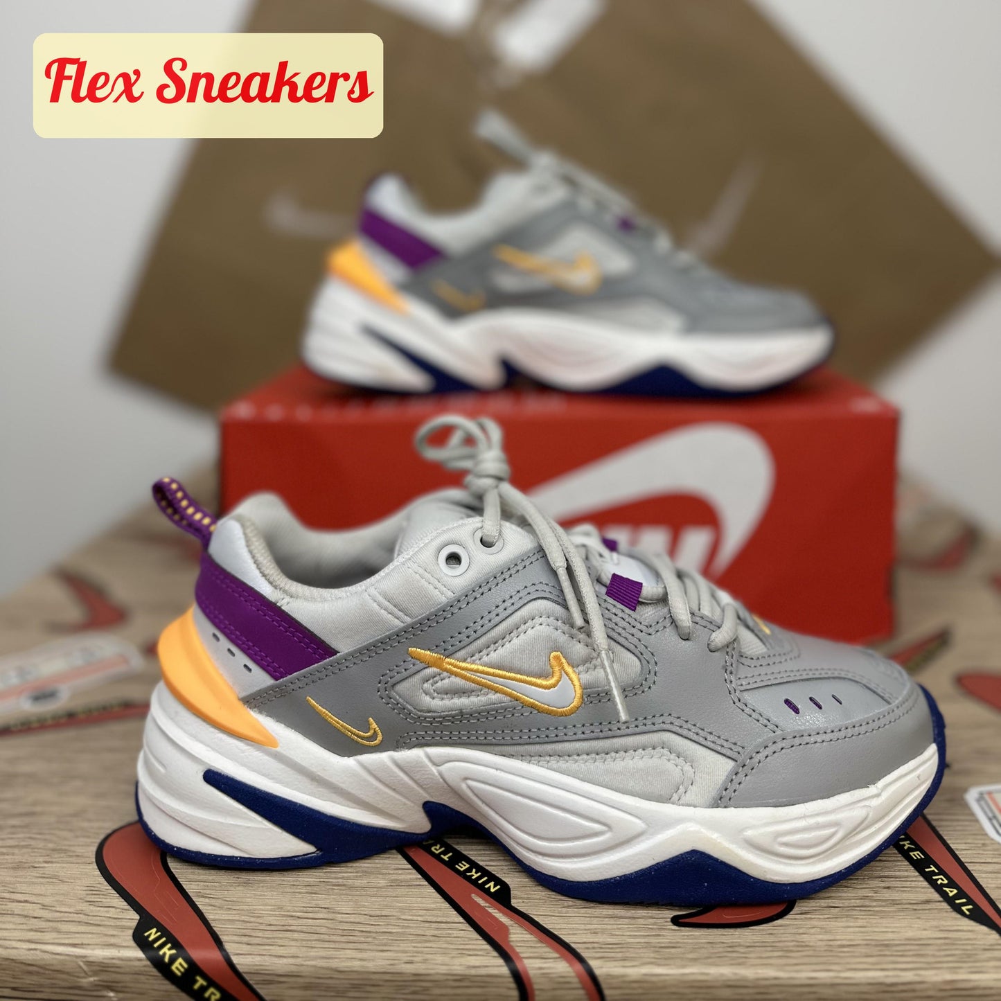 Nike M2K Tekno Grey/Purple