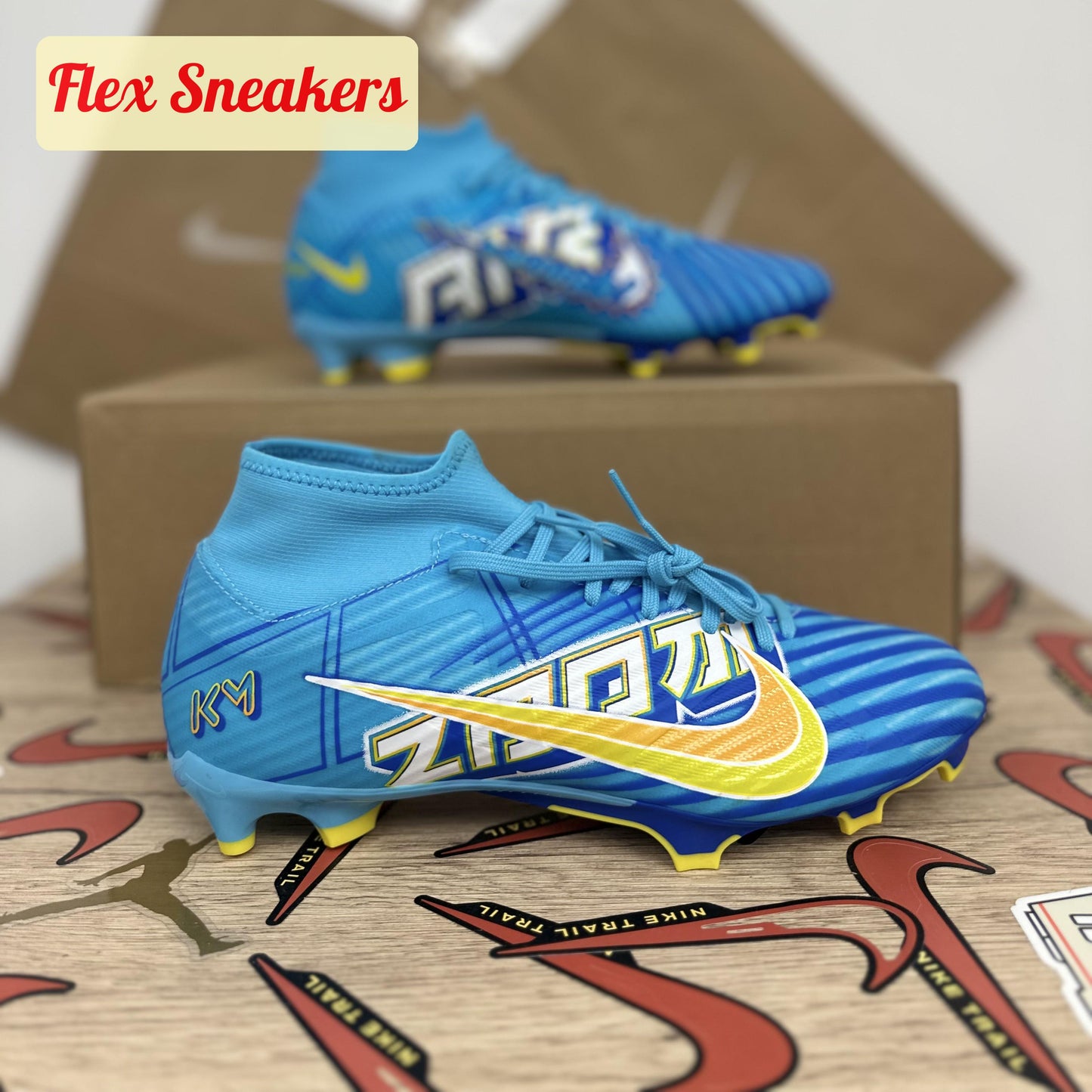 Zoom Superfly 9 Academy KM FG/MG Baltic/Blue