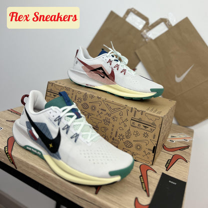 ReactX Pegasus Trail 5 White/Court-Blue