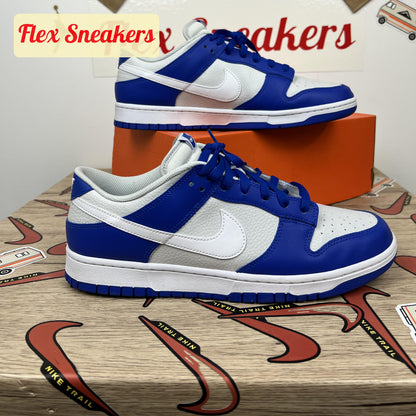 Dunk Low White/Racer-Blue