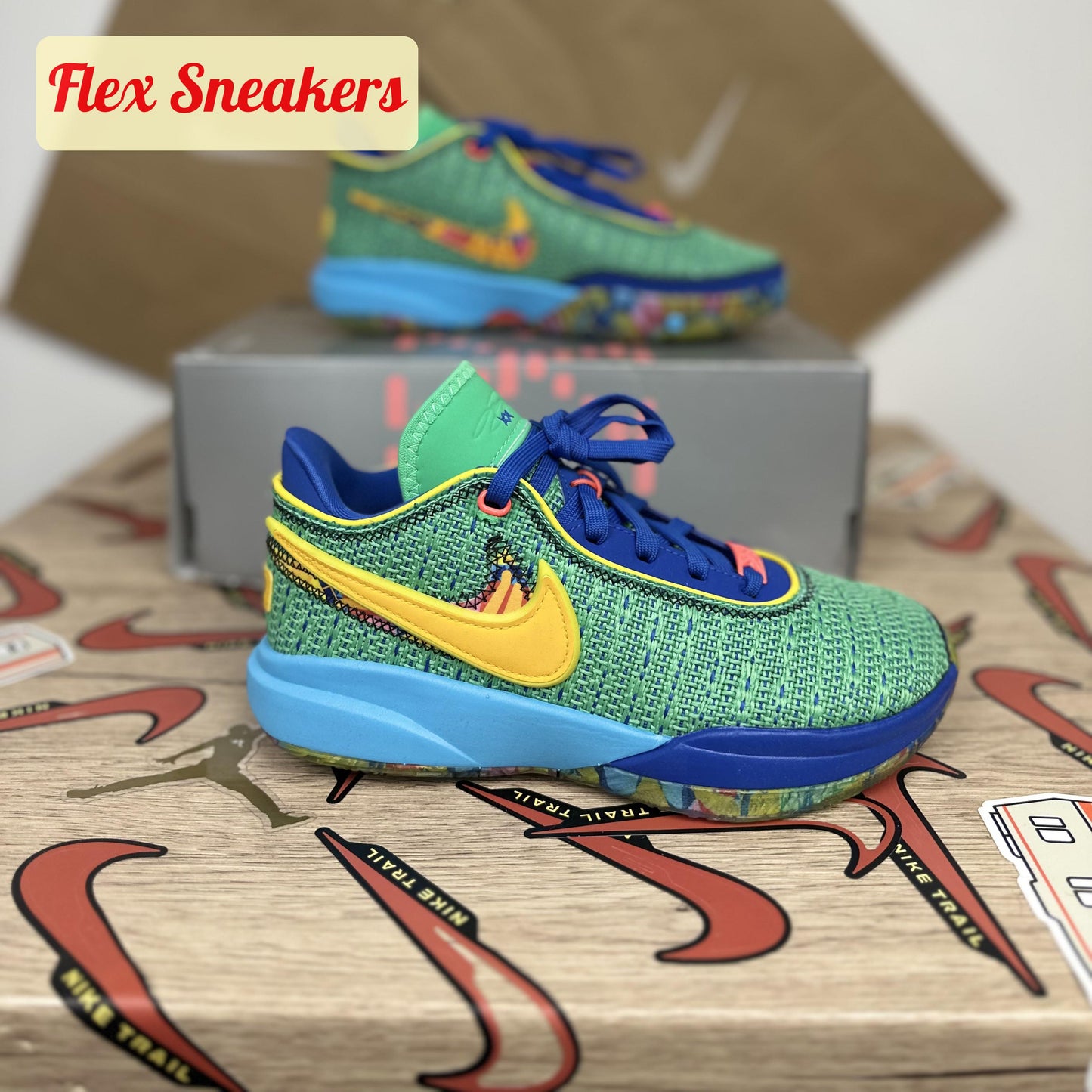 LeBron XX SE (GS) Electric-Algae