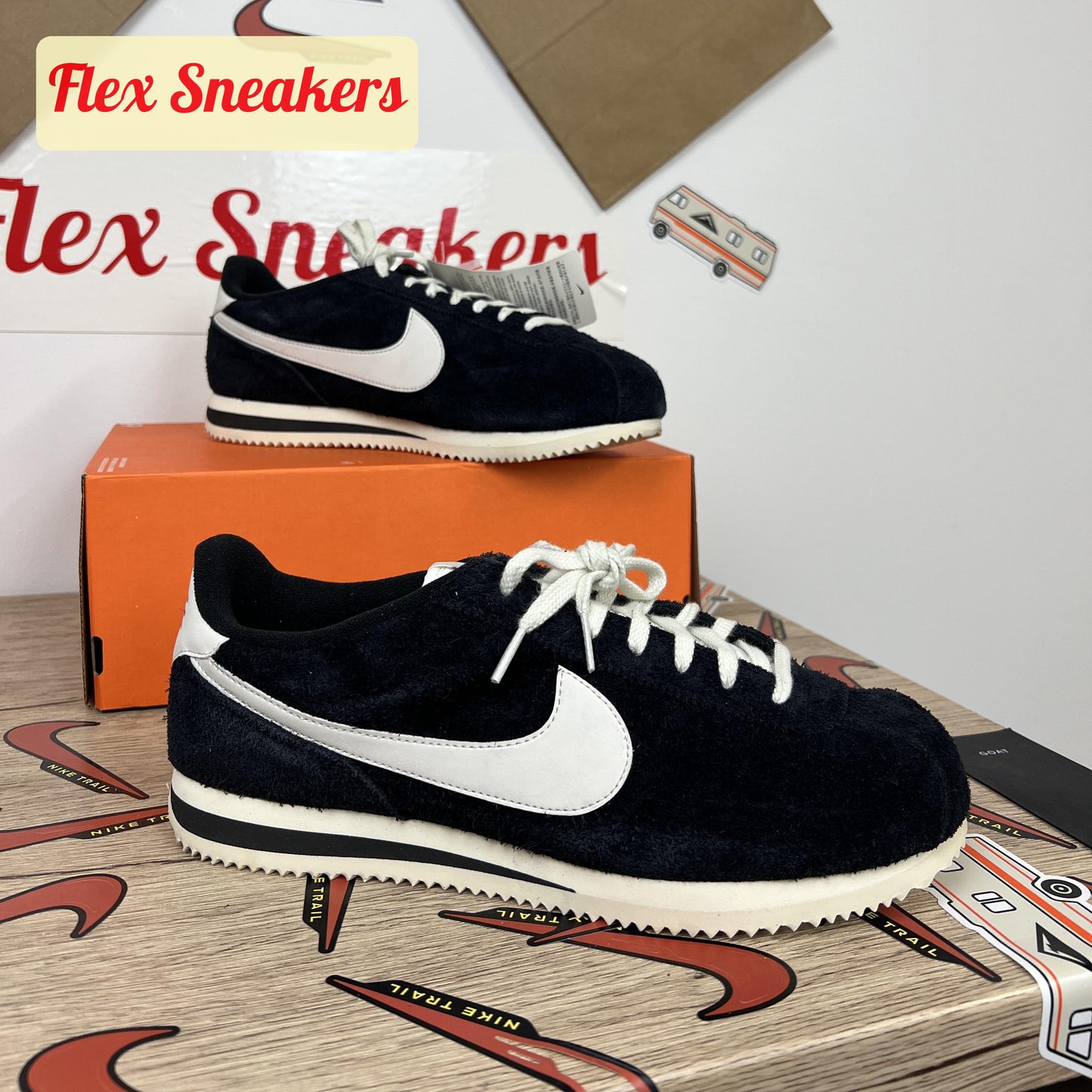 Cortez Vintage Black/White