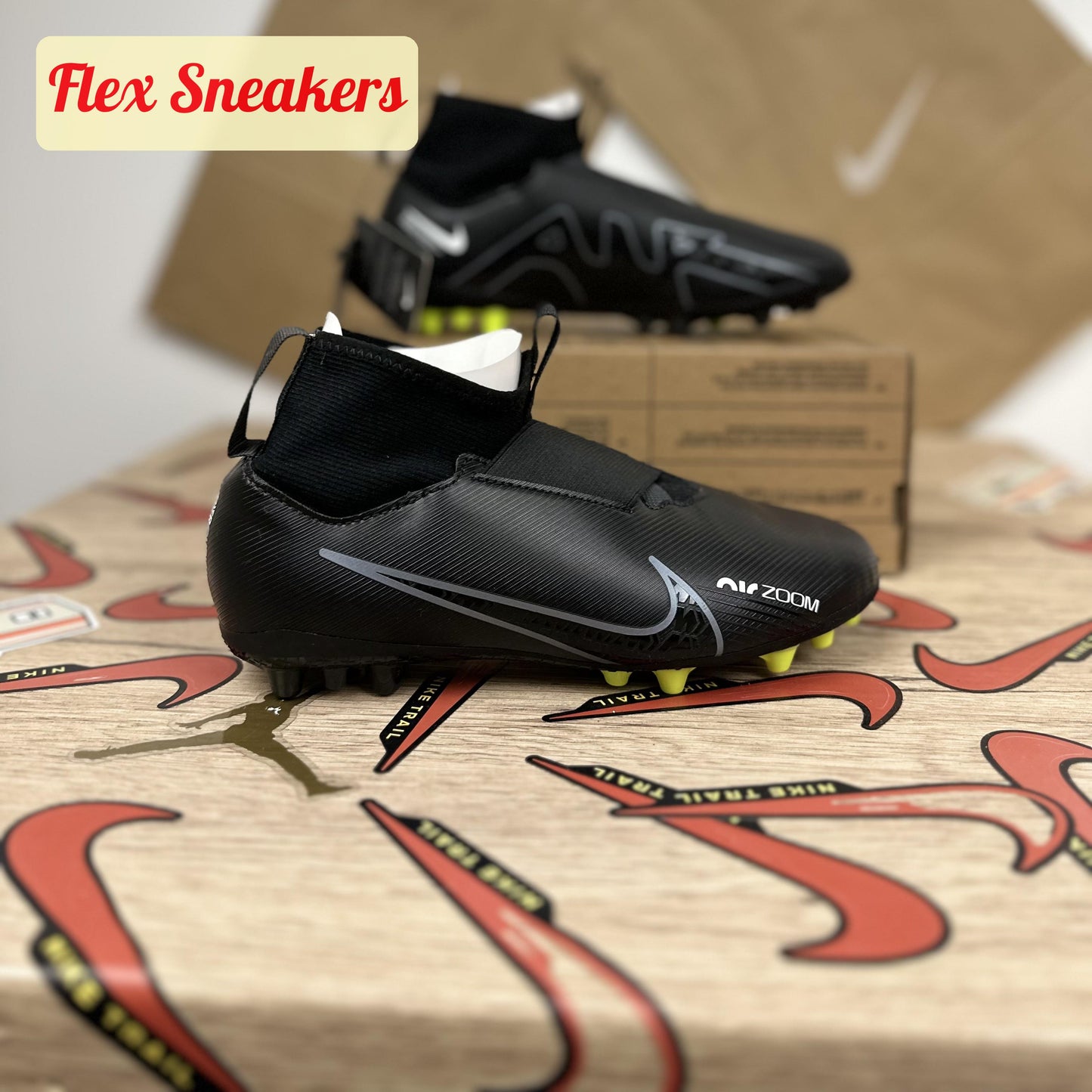 JR Zoom Superfly 9 Academy AG Black