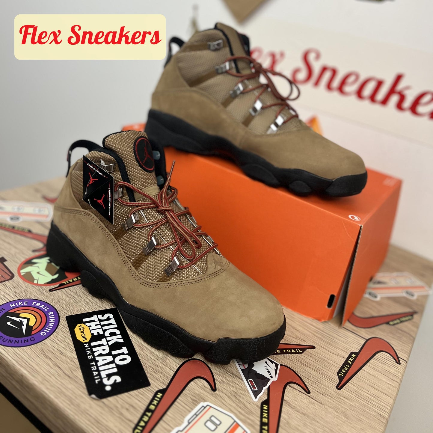 Jordan Winterized 6 Rings Brown