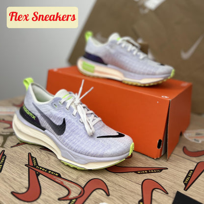 W ZoomX Invincible Run FK 3 White/Blue-Tint