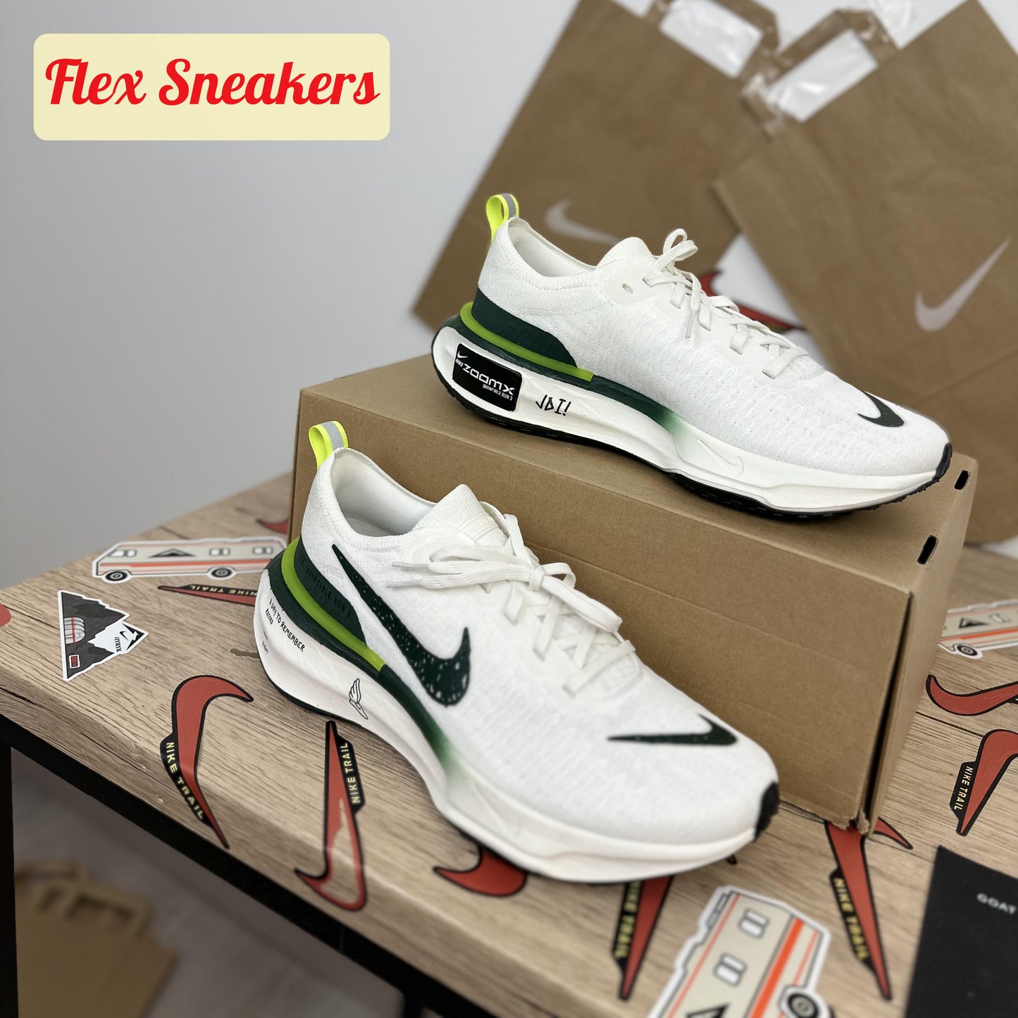 ZoomX Invincible Run FK3 Pro-Green