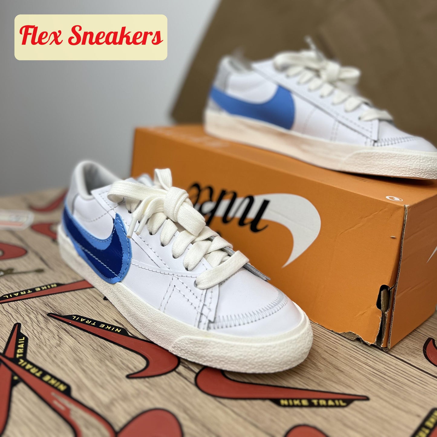Blazer Low '77 Jumbo White/University-Blue