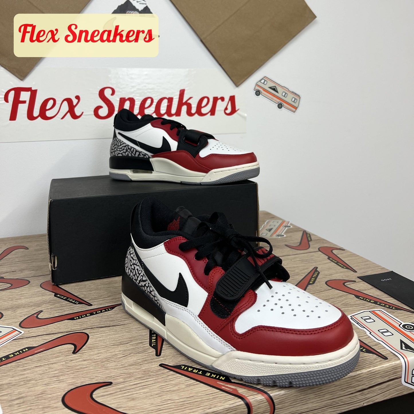 Air Jordan Legacy 312 Low Black/Red