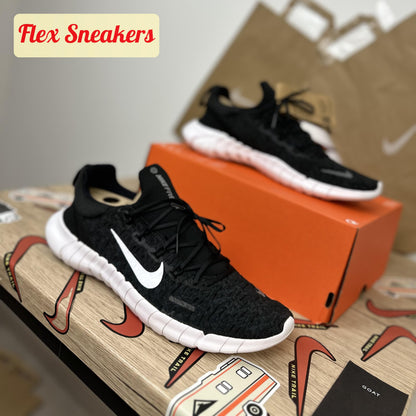 Free RN 5,0 Next Nature Black/White
